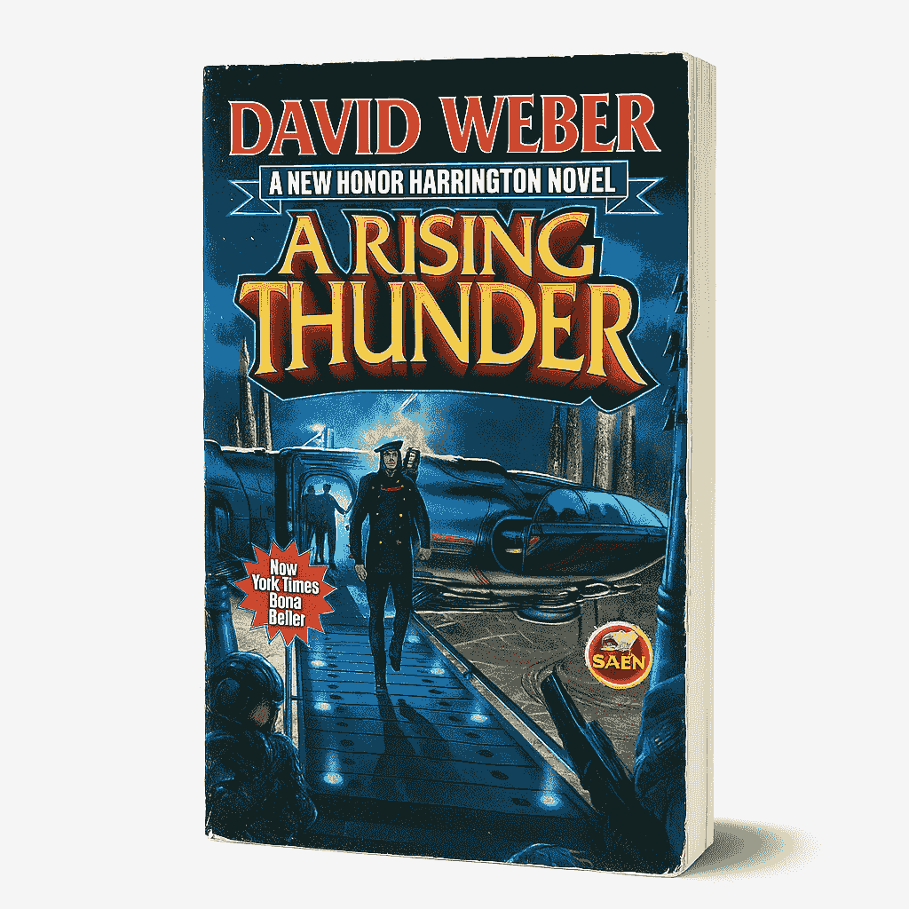 A Rising Thunder by David Weber.