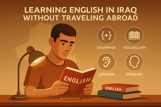 هل يمكن لطالب عراقي أن يتقن اللغة الإنجليزية بدون السفر للخارج؟