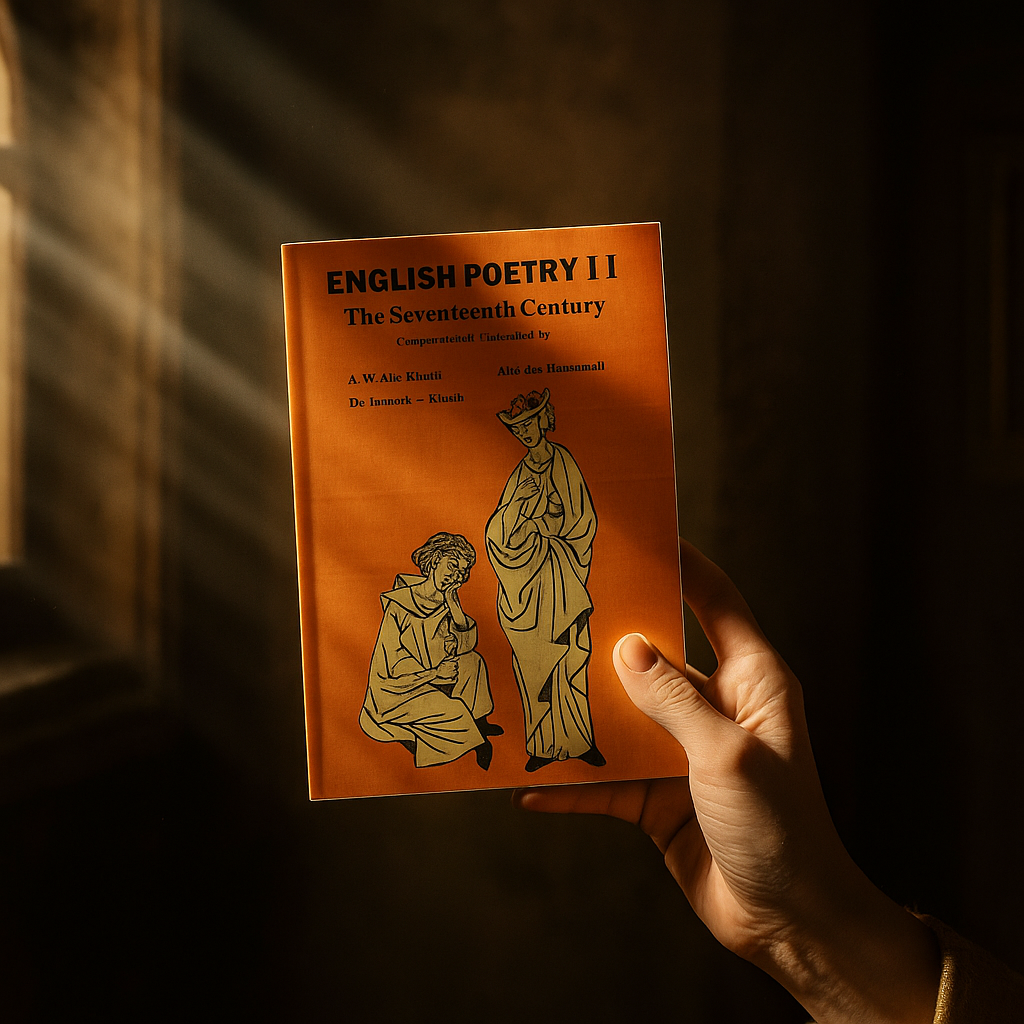 Eglish poetry II the seventeenth century.