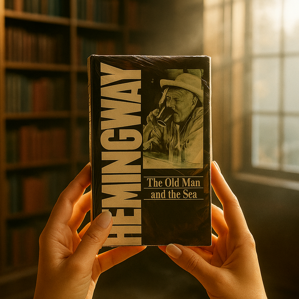 The Old Man and the Sea by Ernest Hemingway.