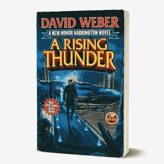 A Rising Thunder by David Weber.