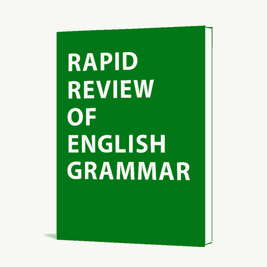 RAPID REVIEW OF ENGLISH GRAMMAR