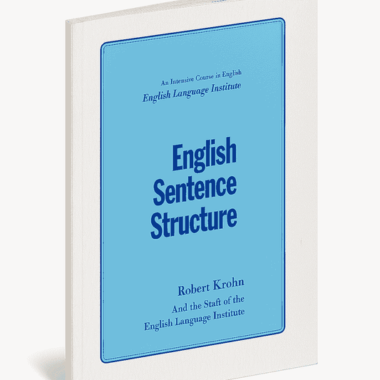English Sentence Structure by Robert Krohn