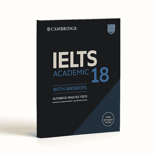 Cambridge IELTS Academic 18 book with answers