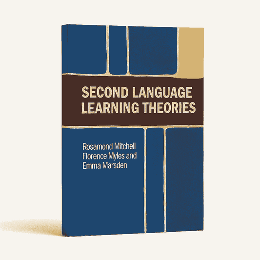 Second Language Learning Theories by Rosamond Mitchell, Florence Myles, and Emma Marsden.