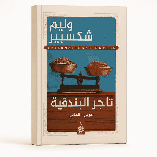 Arabic edition of William Shakespeare's play, The Merchant of Venice.
