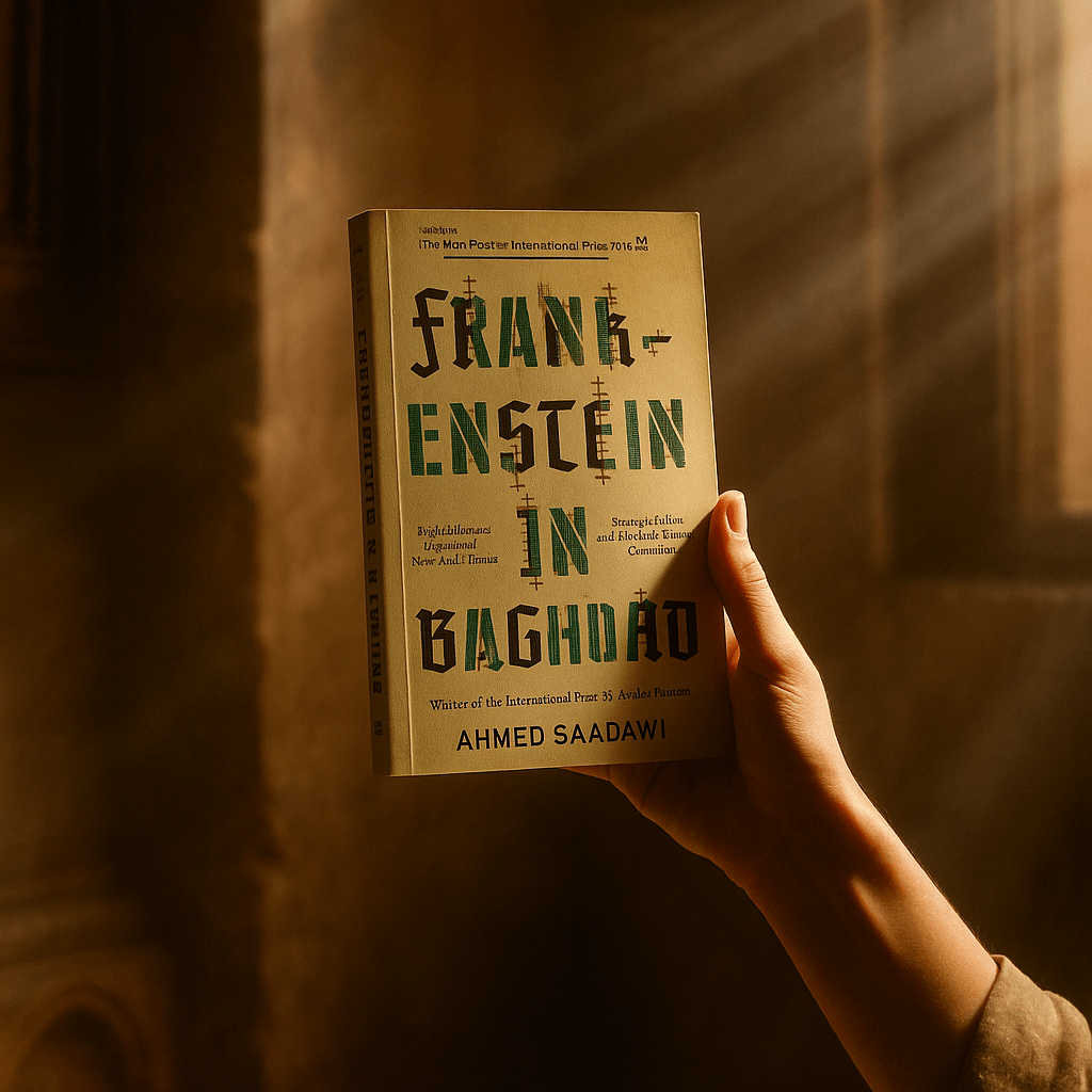 Frankenstein in Baghdad by Ahmed Saadawi.