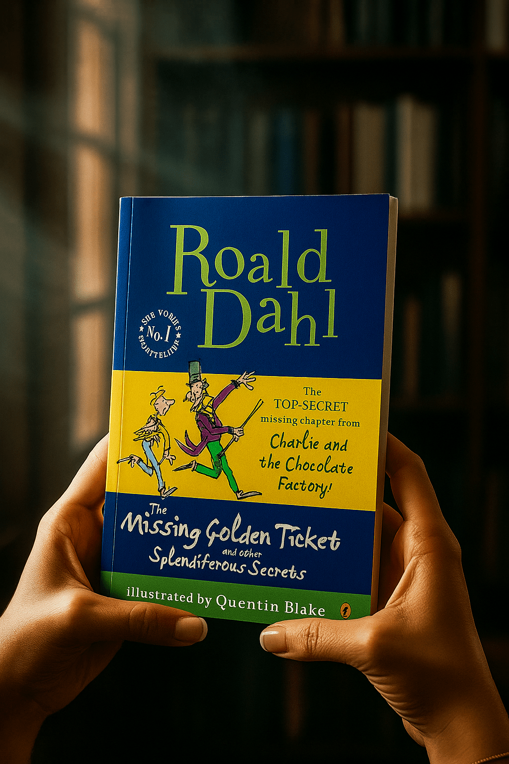 The Missing Golden Ticket and Other Splendiferous Secrets by Roald Dahl.