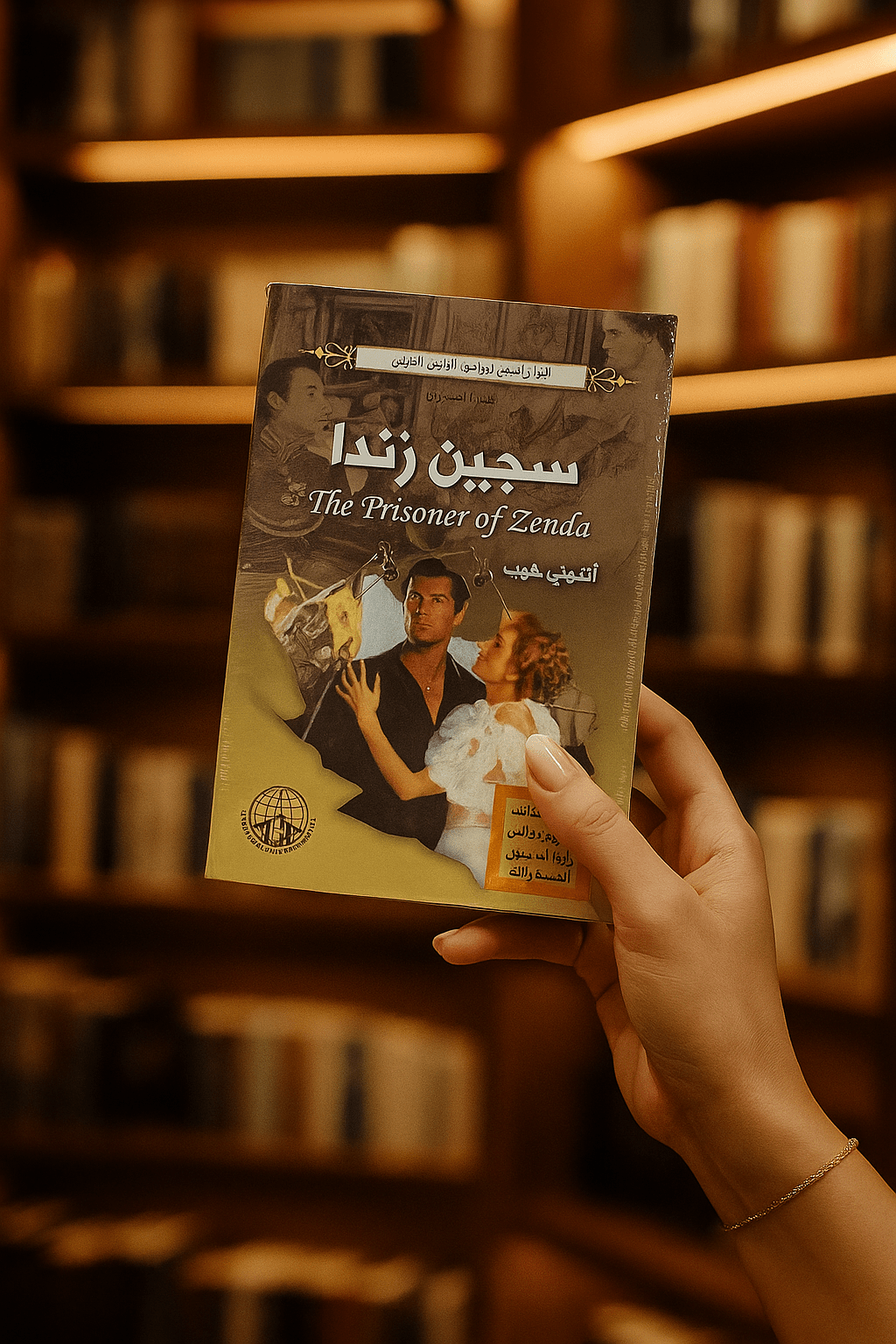 The Prisoner of Zenda" by Anthony Hope.