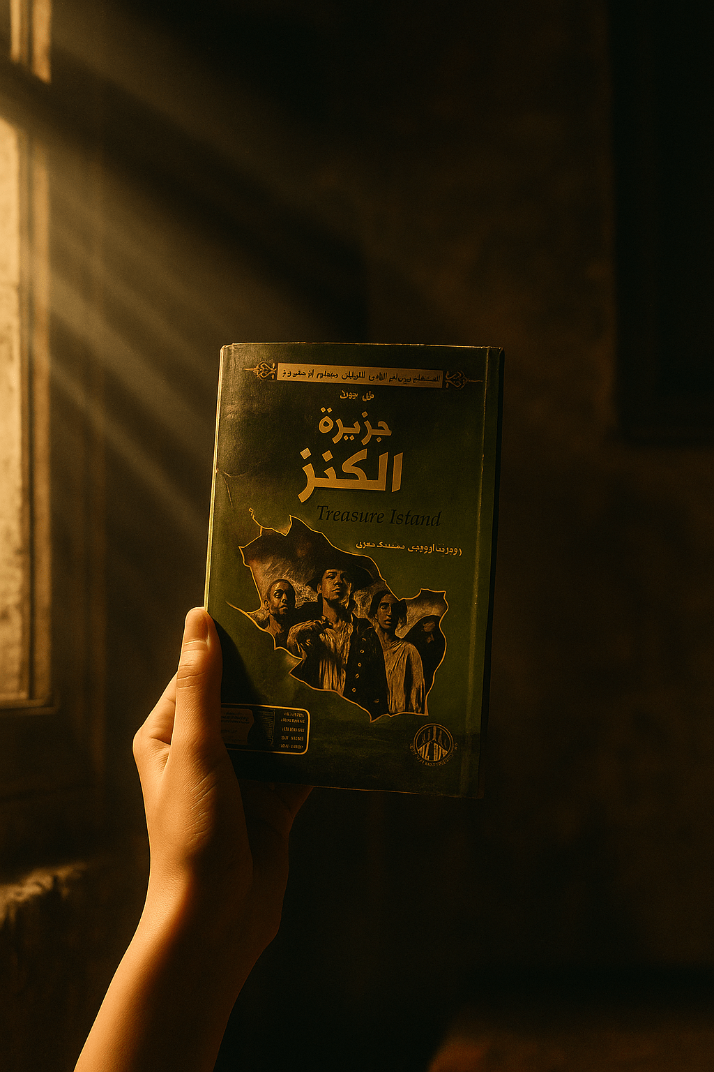 Treasure Island by Robert Louis Stevenson..