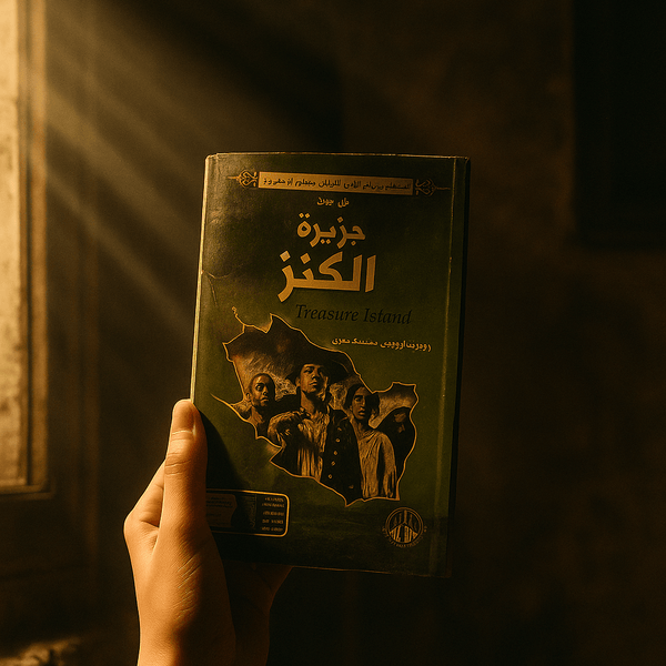 Treasure Island by Robert Louis Stevenson.